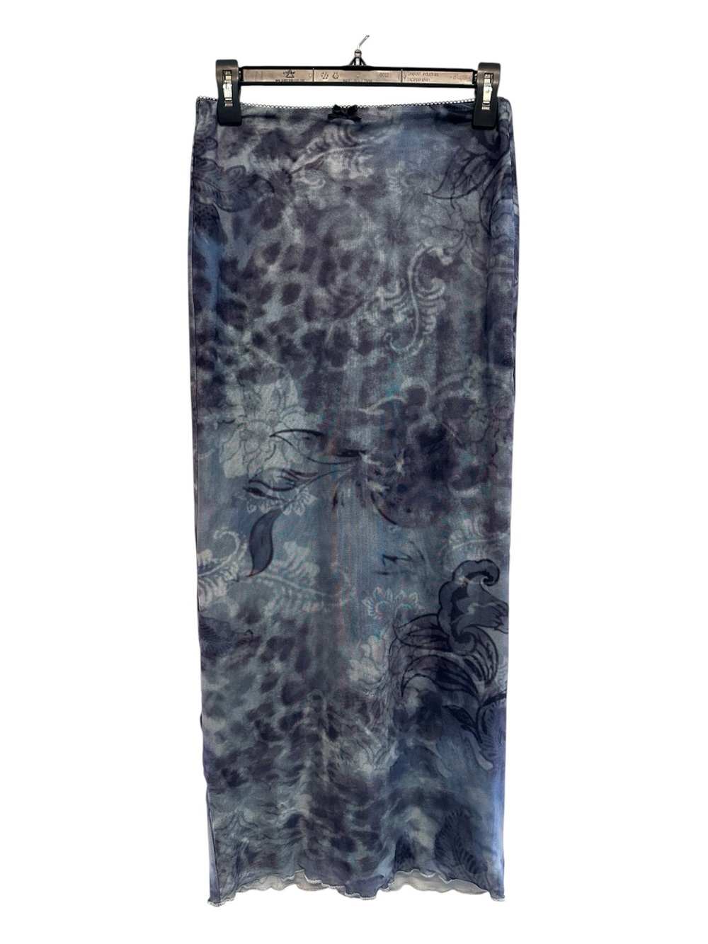 Daisy Street Moody Blues Fairy Grunge Floral Maxi Skirt - Size Small